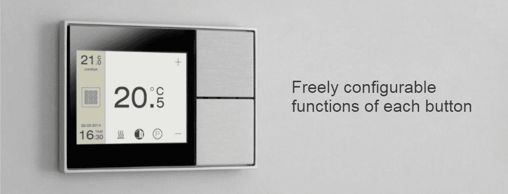 Freely configurable functions button